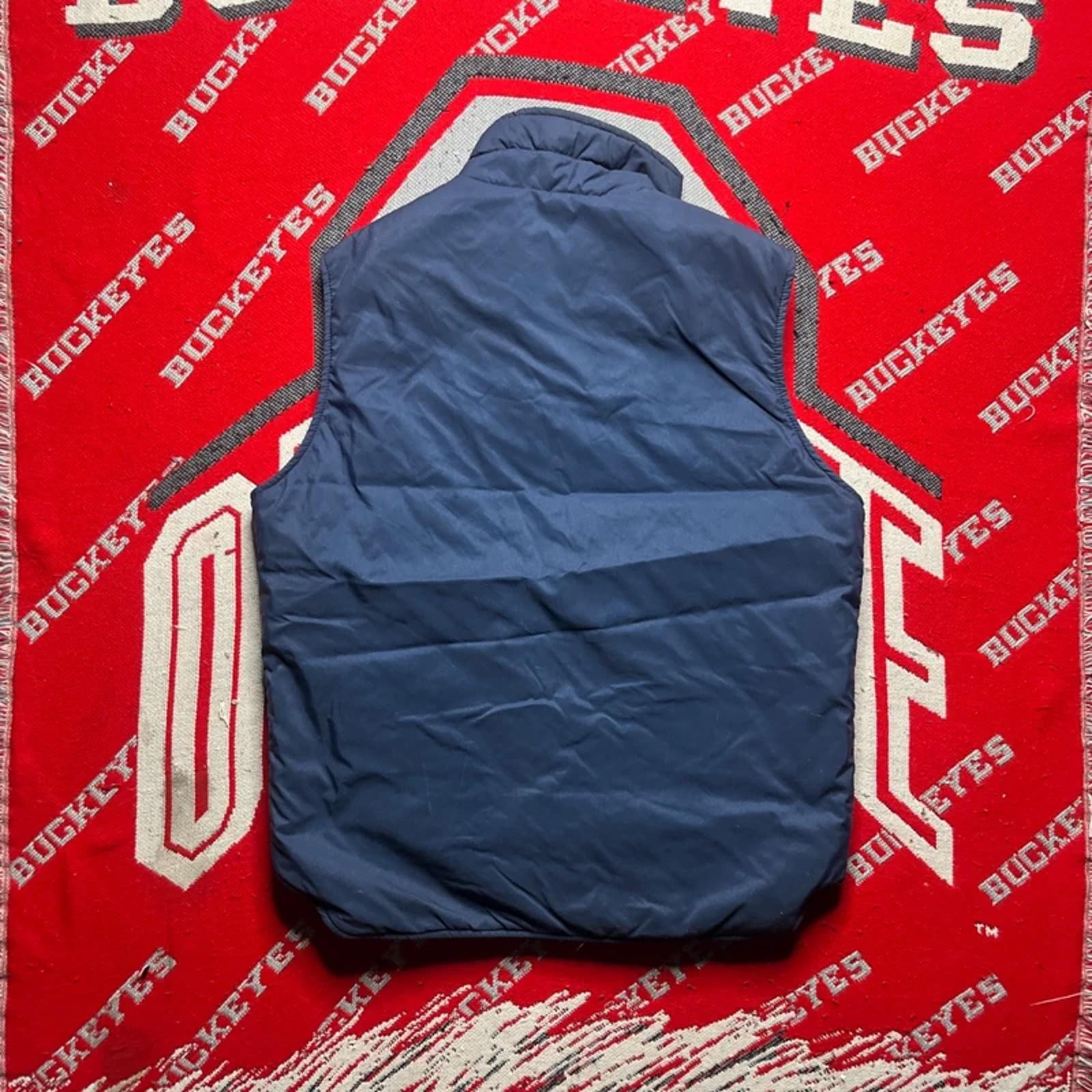 Vintage Woolrich Navy Blue Men’s Down Gilet | L image 4