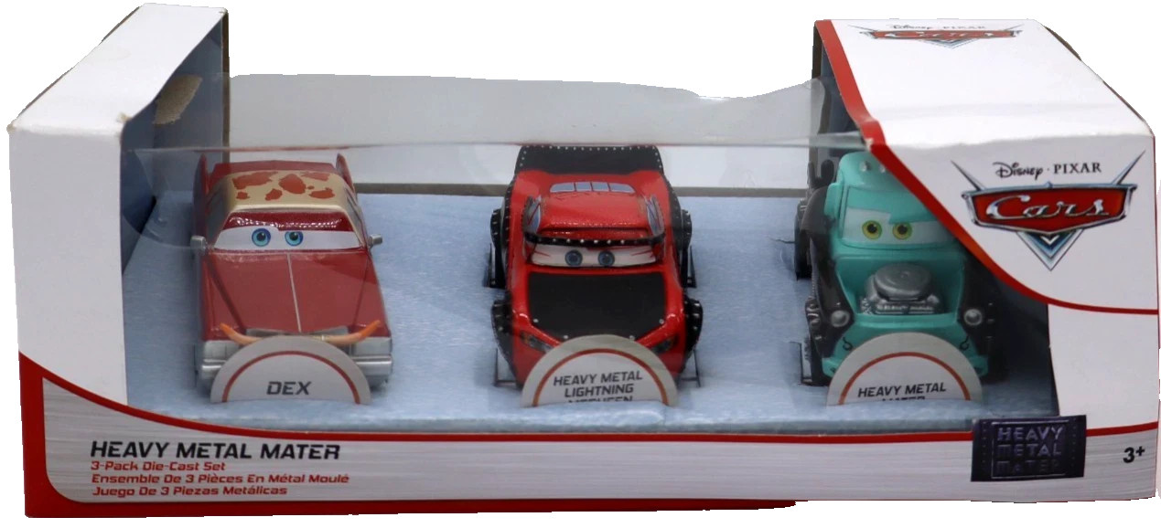 S  Heavy Metal Mater 3-pack Die-cast Set