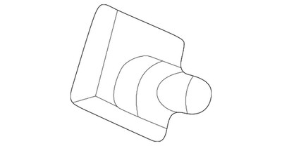 Genuine Ford Window Regulator Roller D6AZ-5323240-A