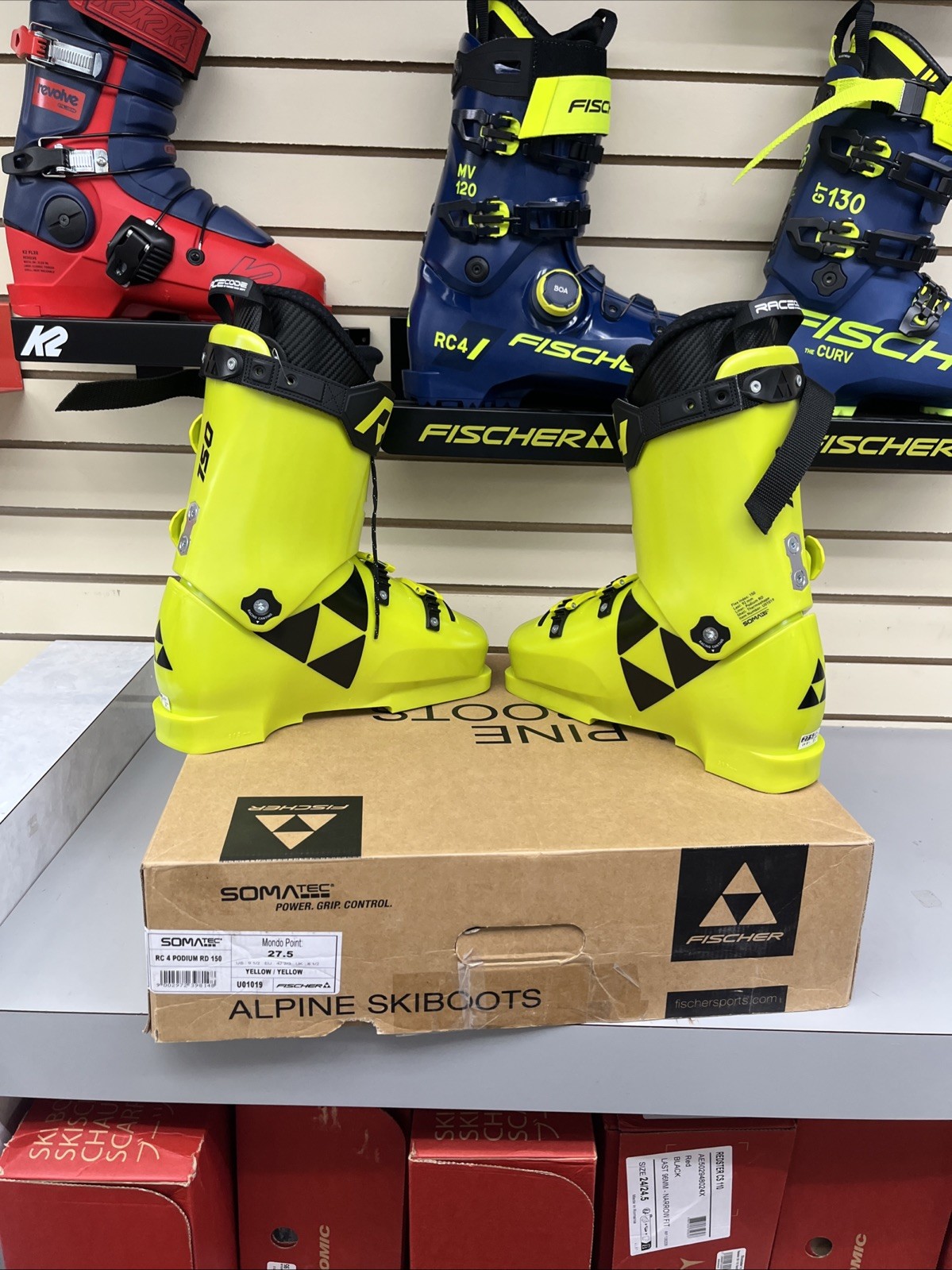 SALOMON NUOVO Fischer RC4 Podium RD 150 27.5 2021 22