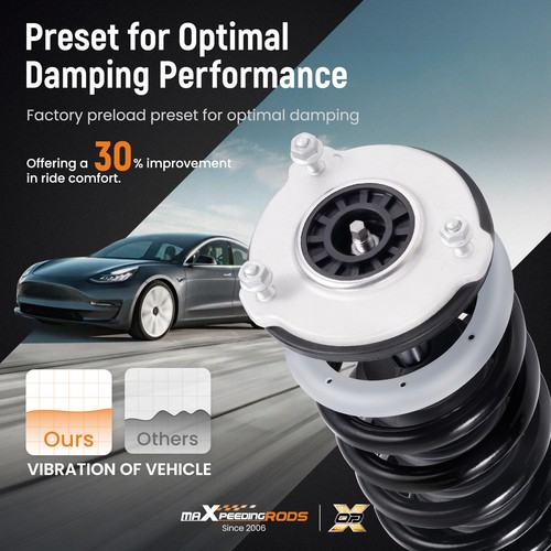 MaXpeedingrods Shock Absorber Struts Assembly Set For Tesla Model 3 AWD 17-24 - Picture 4 of 17