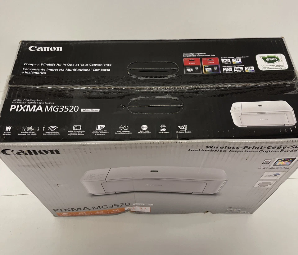 NEW CANON PIXMA MG3520 WIRELESS ALL IN ONE PRINTER COPY SCAN INKJET PRINTER - Image 2 of 4