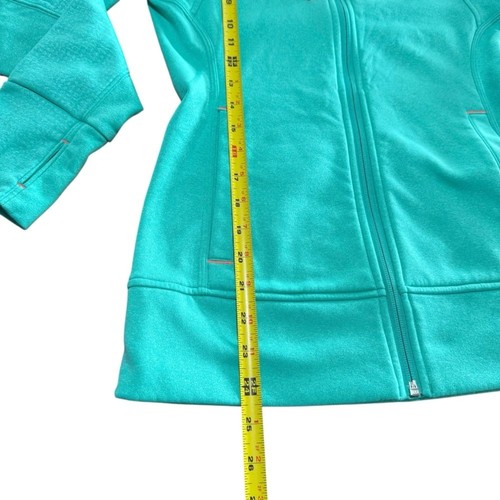 The North Face Hoodie Jacke Damen Small Mintgrün Orange Full Zip Taschen - Bild 9 von 14