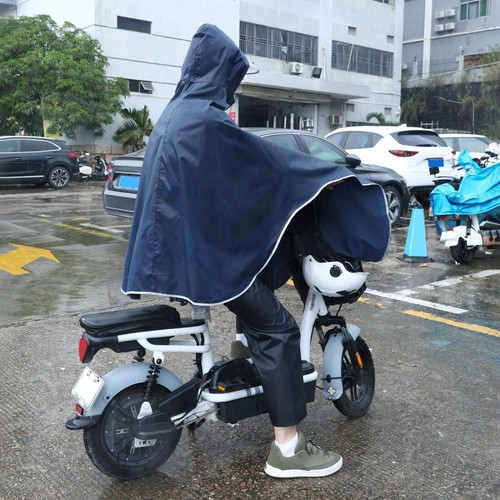 Regenponcho Damen Fahrrad Fahrrad-Regenmantel Reisen Rading -Regenjacke - Bild 11 von 11