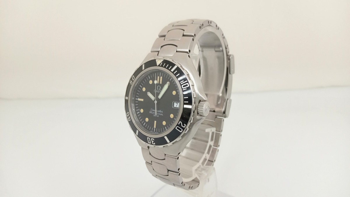 時計 OMEGA Seamaster Professional 200M ▷[N MINT+] OMEGA Seamaster Pro 200m Cal. 1538 Black 36mm