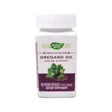 Nature's Way, Oregano Oil, Premium Blend, 60 Vegan Capsules