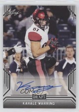 2019 Leaf Draft Auto Kahale Warring #BA-KW2 Auto g1z