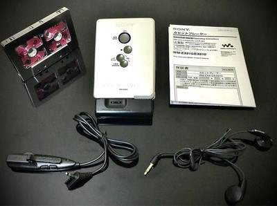 Sony WM-EX610 Cassette Walkman Transparent Cover Serviced Tested