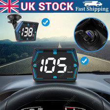 Car Digital GPS Universal Speedo Speed MPH KMH HUD Head Up Display Speedometer