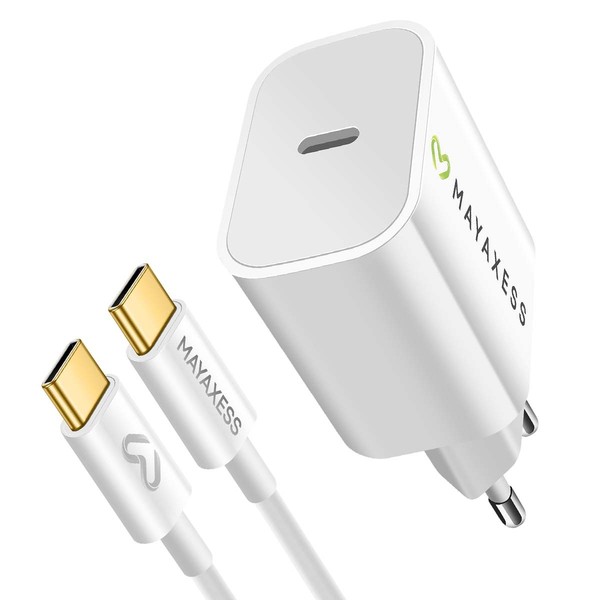 Mayaxess, 20W Netzteil + 1M USB-C Kabel FüR Iphone 17 Pro-image