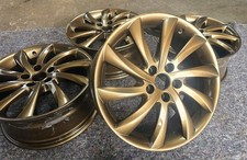 4x Refurb Alloy Wheels 7.5Jx17H2 ET41 Alfa Romeo Giulietta Gloss Gold/Bronze