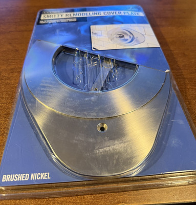 Everbilt Smitty Remodeling Cover Plate Brushed Nickel 865470 Shower Repair Kit