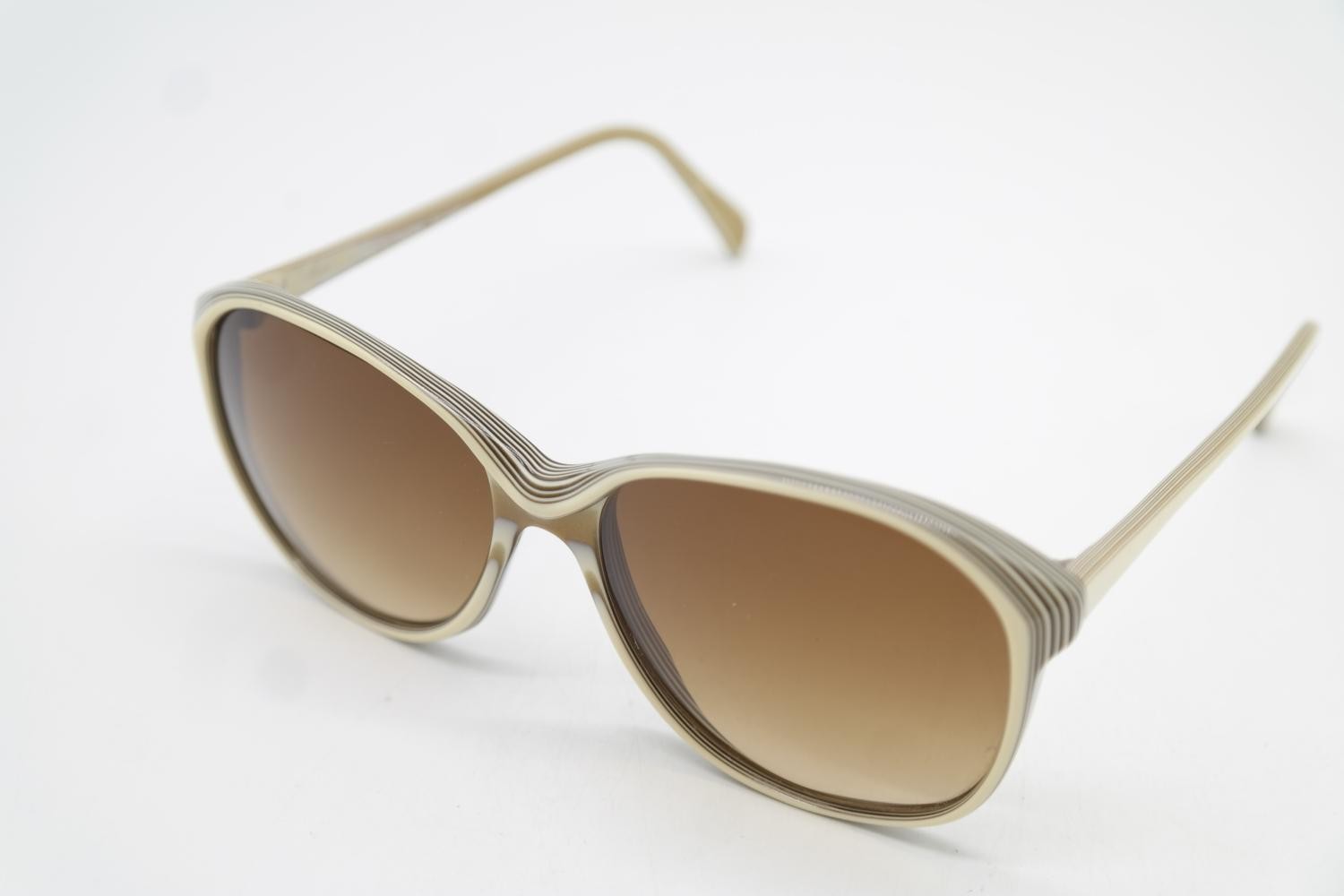 Occhiali Da Sole Vintage PANORA 10-936 Oval Marrone Beige 54 Mm foto 3