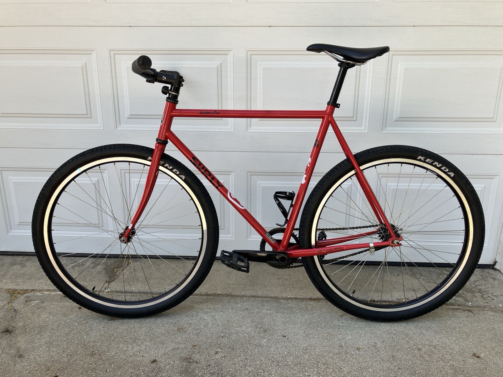 Surly Steamroller Steel Bicycle Single Speed 56