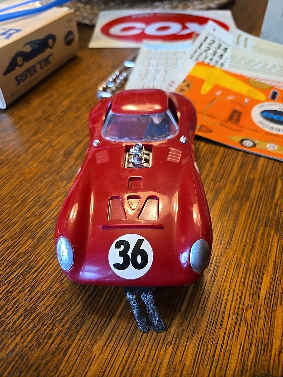 Vntg 1960's Cox Cheetah 1/24 Sidewinder Slot Car Bill Thomas