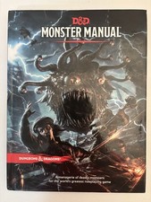 Dungeons  Dragons Monster Manual  5E Hardcover  First Printing 2014