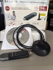 Belkin F5D7050 722868501740 Wireless G USB Network Adapter Laptop/Desktop