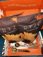 Ryze Mushroom Coffe 2 Packs Exp. 03/27 New In Box