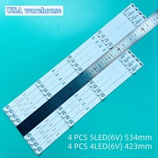 LED Strips 8 For TCL 55S401THAA 55S405 55S401 55S401TCAA 55S405TBBA TOT 55D2900