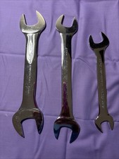 Snap-on Metric Set 3 3236 Mm 27-30mm 24-21mm Low T Slimline Open-end Wrench