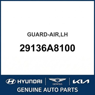 2016-2018 Kia Optima Hybrid Guard-Air OEM Neu 29136A8100