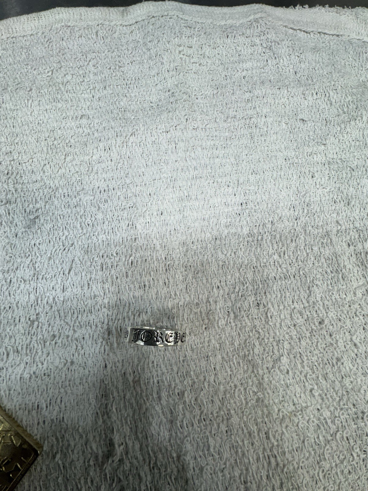 “ 2003 Forever”Chrome Heart Ring - image 2