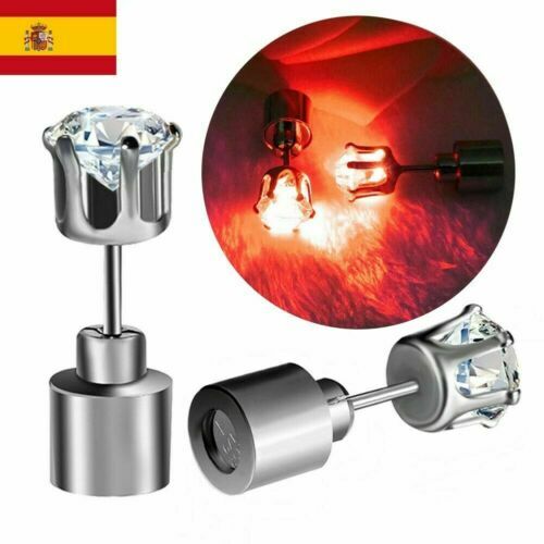 Orecchio Piercing Gioiello Falso Spina Acrilico Con Mattonelle - Foto 2