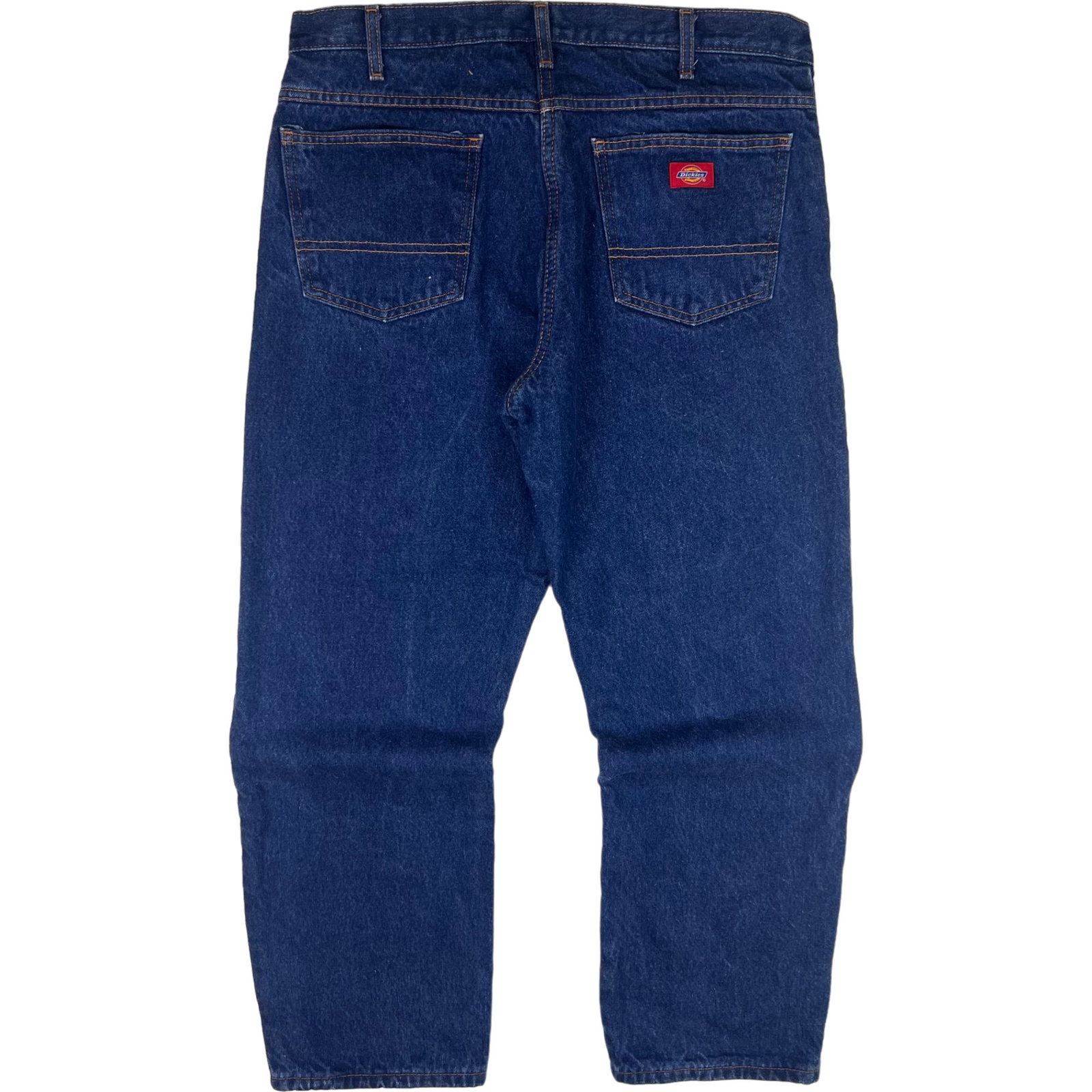 Dickies Flannel Lined Relaxed Fit Denim Jeans Blue Size 36