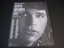REUBEN HOWELL rare Motown 1974 Promo Poster Ad RINGS ...he's got a hit 
