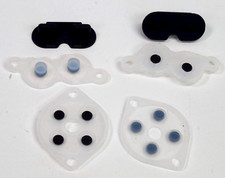 2 Sets Nintendo NES Rubber Button Contact Pads New Conductive Controller Pads