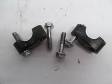 1981 HONDA XR500 R XR 500 STEERING HANDLEBAR HOLDER BRACKETS PAIR
