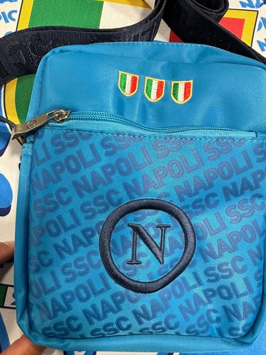 Borsello tracolla Azzurro SSC Napoli Enzo Castellano 123322 - Foto 4 di 4