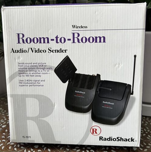 RADIO SHACK Bezprzewodowy nadajnik audio wideo Room To Room 15-1971 2,4 GHz - Zdjęcie 1 z 8
