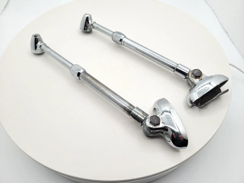 Vintage car adjustable Joma rear view mirrors - Image 3 of 4