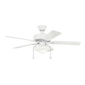 Kichler 339516 52 Indoor Outdoor Ceiling Fan With Blades Light