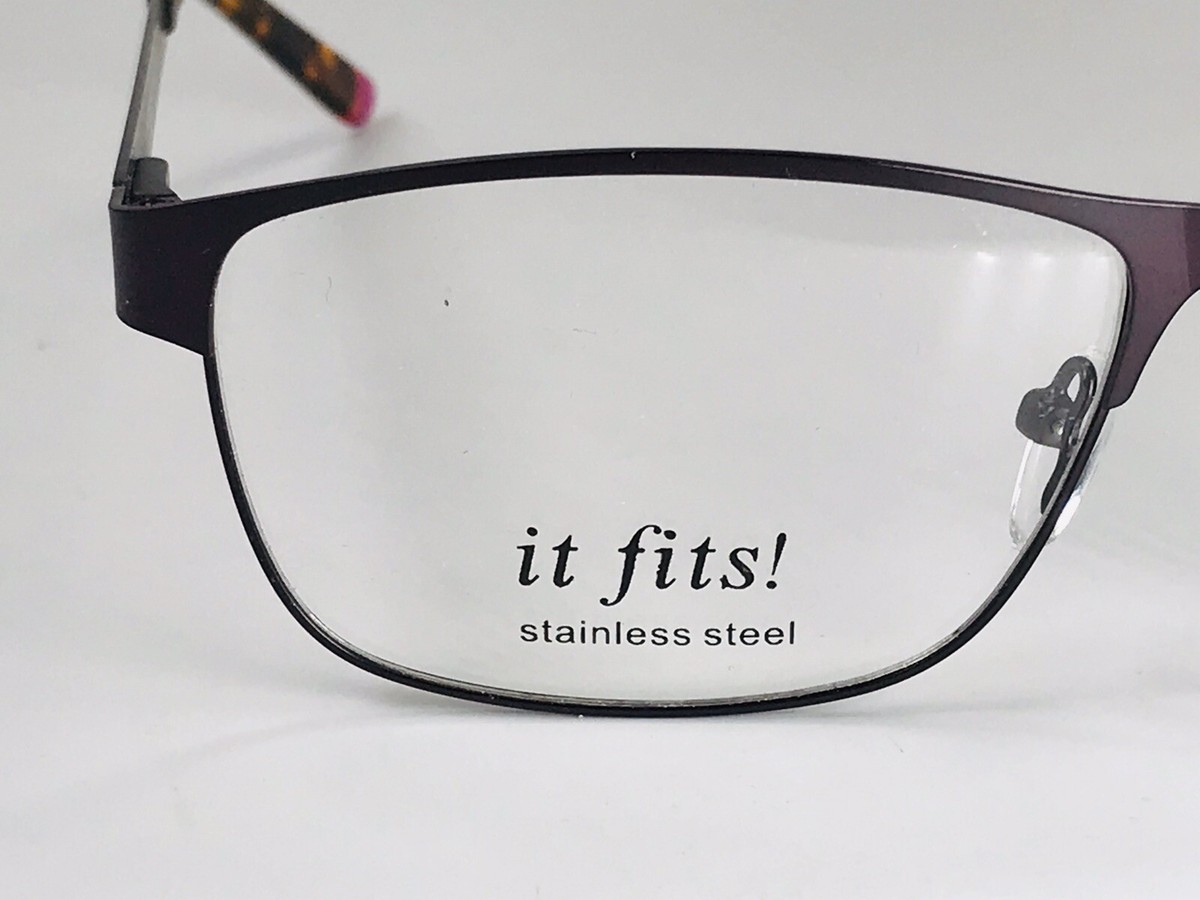 New Chic Matte Purple SHEILA Eyeglasses 58mm w/Case For The  display picture 2