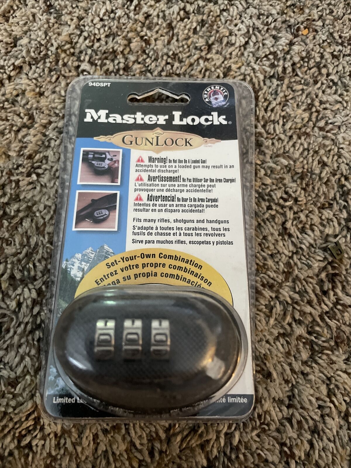 Master Lock Gun Lock
