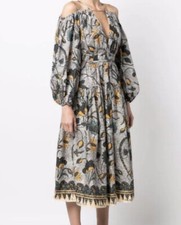 Ulla Johnson Tahlia Midi Floral Poplin Dress (Worn Once)