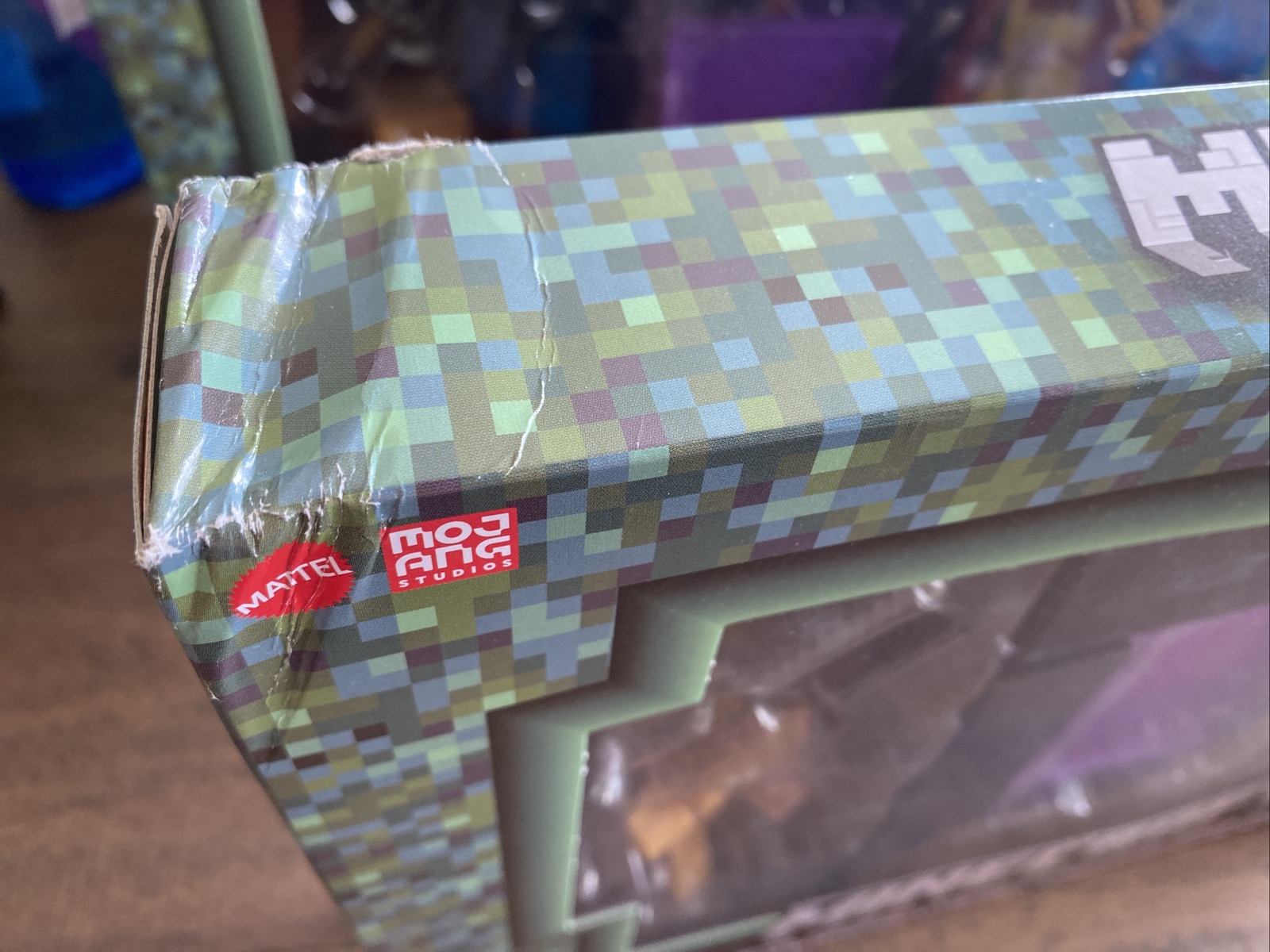 Minecraft Nether Portal Showdown Action Figures