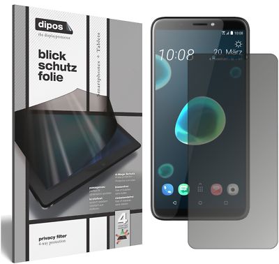 Schutzfolie für HTC Desire 12 Plus Blickschutzfolie matt Folie Display Schutz