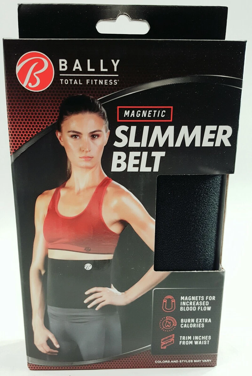 Bally Total Fitness Slimmer Belt BF187007 Black