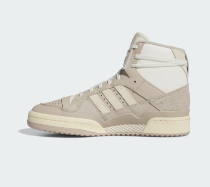 SALOMON Adidas Forum84 scarpe alte Wonder beige crema bianco giallo facile taglia US8 5 IE7225