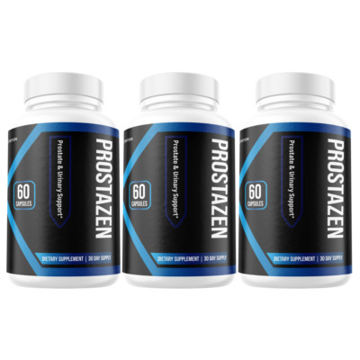 Prostazen Pills Support Healthy Prostate Functions and Wellbeing - 3 Bottles