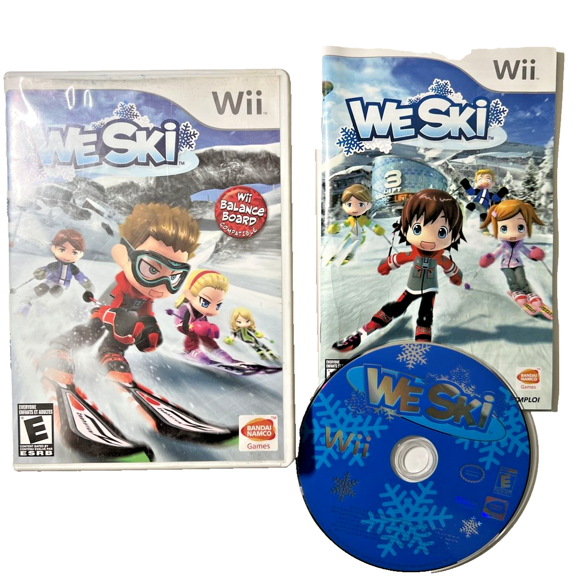 We Ski Snowboard (Nintendo Wii, 2009) Complete w/ Manual 2006 Y2K Gaming