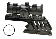 Hammers Slug Gun Shotgun Red Dot Sight and Scope Mount Kit for 12GA 870 Pump