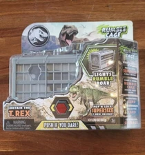 Jurassic World Captivz Epic Battles T-Rex Rumble Cage Lights and Sounds!! NEW!!!