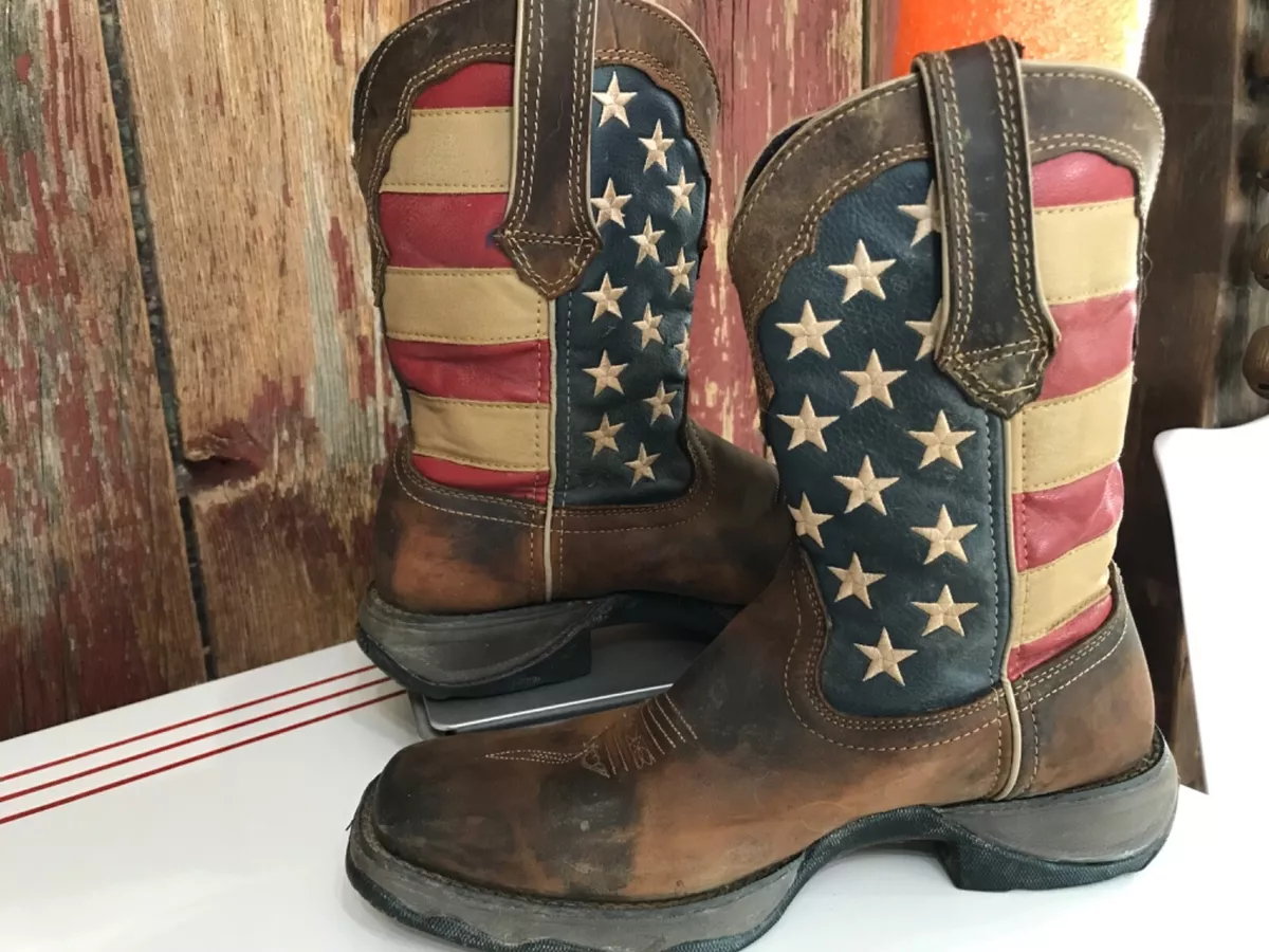 Rebel flag shop boots ebay