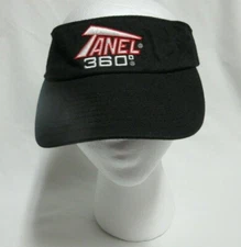 NWT NEW Tanel 360 Black Cotton Golf Sun Visor