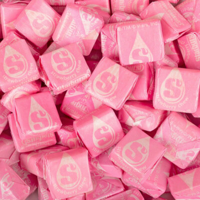 Starburst ALL PINK Fruit Chews BULK Candy - 50 Pieces- GREAT FOR BABY SHOWERS!