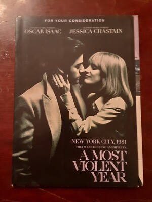 A Most Violent Year FYC DVD Jessica Chastain Oscar Isaac David Oyelowo 2014